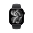 thumbnail image 2 of Apple Watch Series 11 GPS 46mm Jet Black Aluminium Case with Black Sport Band - S/M, 2 of 5