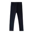 thumbnail image 1 of QIPOPIQ Girls Basic Solid Leggings Clearance, 1 of 8