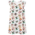 thumbnail image 1 of MIASHUI Chemises de Nuit pour Tout-Petites Filles Pyjamas pour Enfants Robe de Princesse Chemise de Nuit Tenue de Nuit, Multicolore, 7-8 Ans, 1 of 2