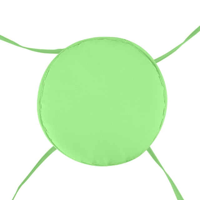 Siège Rond de Chaise de Jardin pour Tabouret de Salle à Manger de Patio Extérieur avec Design à Quatre Cordes