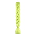 thumbnail image 1 of EGNMCR Wigs Human Hair 24 Inch Large Braid Luminous Fluorescent Large Braid Brown toupee, 1 of 2