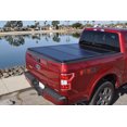thumbnail image 1 of Convient pour Toyota Tundra Leer 631289 HF350M; Pliage Dur; 2 Plis/3 Panneaux; Texturé; Noir Mat; Panneaux Renforcés en Fibre de Verre, 1 of 5
