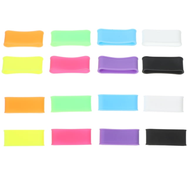 16Pcs Tennis Racket Grips Badminton Racket Grips Badminton Overgrips Rings Tennis Badminton Grip