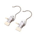 thumbnail image 2 of TopLLC Wall Hooks, Hooks for Hanging 2PCS Essential For Home Life 6 Color Optional Stainless Steel Clothes Hanger Hook Design Traceless Storage Easy To Dry Shorts Socks Fabrics A clothespin, 2 of 9