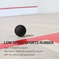 thumbnail image 2 of Squash Ball Two-Yellow Dots Low Speed Sports Rubber Balls Professional Player Competition Squash(2 Pcs ), 2 of 7