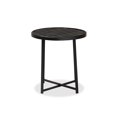 thumbnail image 2 of Baxton Studio Sadiya Industrial Black Metal Outdoor Side Table, 2 of 5