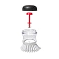 thumbnail image 3 of OXO Softworks Brosse à Main avec Distributeur de Savon, Noir & Blanc, 3 of 7