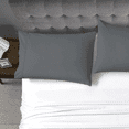 thumbnail image 4 of Swift Home 2-Pack Premium Solid Pillowcases, Luxuriously Soft, Easy Care, Standard, 4 of 5