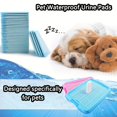 thumbnail image 2 of 50pcs Disposable Dog Training Pads, Pet Deodorizing Diapers, Super Absorbent Puppy, 2 of 5