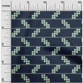 thumbnail image 1 of oneOone Polyester Lycra Fabric Stripe & Check Kasuri Fabric Prints By Yard 56 Inch Wide, 1 of 4