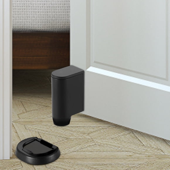 Heavy Duty Automatic Door Holder With Retractable Lock System Modern Windproof Design For Home Security