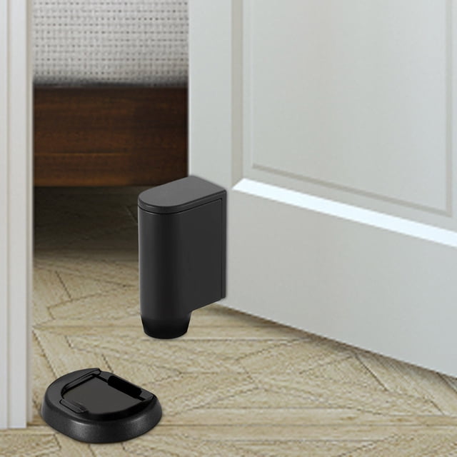 Porte-porte Automatique Robuste avec Système de Verrouillage Rétractable Design Moderne Coupe-Vent pour la Sécurité à Domicile