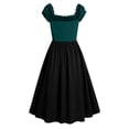 thumbnail image 3 of Élégante Robe Débardeur pour Femmes Sans Manches Midi d'Été avec Poches, 3 of 3