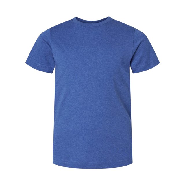 Youth Fine Jersey Tee, L, Vintage Royal