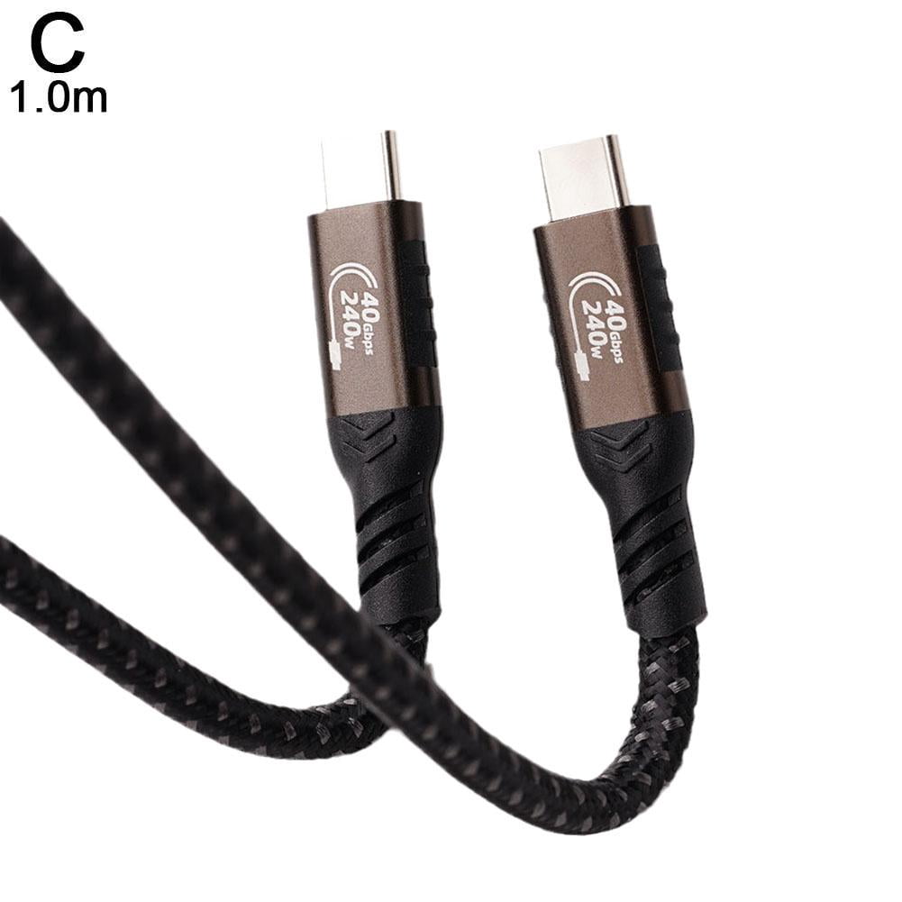 Thunderbolt USB4 Data Line Type C Cable 8K Projection PD 240w Charging Z3I7
