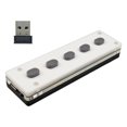 thumbnail image 4 of funtasica Mini Clavier de Jeu Sans Fil à 5 Touches Programmable Clavier Universel Double Mode avec Récepteur USB, 4 of 9