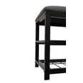 thumbnail image 4 of 2 Tier Shoe Bench, Padded Seat Metal Frame, Entryway Organizer, 4 of 6