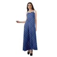 thumbnail image 2 of Moomaya Robes de Cocktail Sans Manches pour Femmes Robe Imprimée en Rayonne Grande Taille, 2 of 4