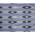 thumbnail image 4 of oneOone Tissu Polyester Lycra à Rayures Imprimé Ikat Tissu de Couture BTY 56 Pouces de Large, 4 of 4
