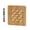 L, variant on EGNMCR Placemats Table Placemats Wooden Pot Stand Non-Slip Trivet Mats Multi-Purpose Pan Pot Protectors Pot Stand