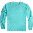 thumbnail image 3 of Hanes Mens ComfortWash Garment Dyed Long Sleeve Tee, 2XL, Spanish Moss, 3 of 5