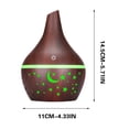 thumbnail image 3 of Dvkptbk Diffuseur d'Huile Aromatique LED Arôme Humidificateur d'Aromathérapie, 3 of 9