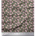 thumbnail image 1 of Soimoi Velvet Fabric Flower Artistic Print Fabric by Yard 58 Inch Wide, 1 of 3
