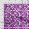 thumbnail image 2 of oneOone Cotton Flex Purple Fabric Block Sewing Craft Projects Fabric Prints By Yard 40 Inch Wide, 2 of 5