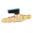 thumbnail image 1 of ZPSHYD 1/4SAE Air Conditioning Refrigerator Tools, Air Conditioning Refrigerant Ball Valve Adaptor for Air Conditioning Repair, 1 of 8