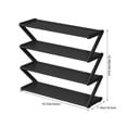 thumbnail image 3 of Kcavykas Clearance Sales Home Storage Organiser 4-layer Shoe Rack independent Shoe Cabinet with Thickened Steel Pipe Multi-functional Entrance Shoe Cabinet Corridor Shoe Cabinet, 3 of 6