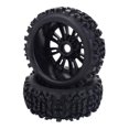 thumbnail image 4 of 2pcs RC Crawler Car Wheel Rubber Tires - RC Spare Parts for 1/8, 4 of 6