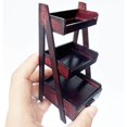 thumbnail image 3 of serony Support de Plante Miniature Simulation Présentoir Intérieur en Bois pour Extérieur, 3 of 9