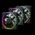 thumbnail image 1 of HEATSHAKING CPU Cooler 12Cm Black with 8-Side Lighting and Low Noise Shock Absorbing Design, 1 of 8