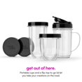 thumbnail image 4 of magic bullet Blender, Small, Black, 11 Piece Set, 4 of 9
