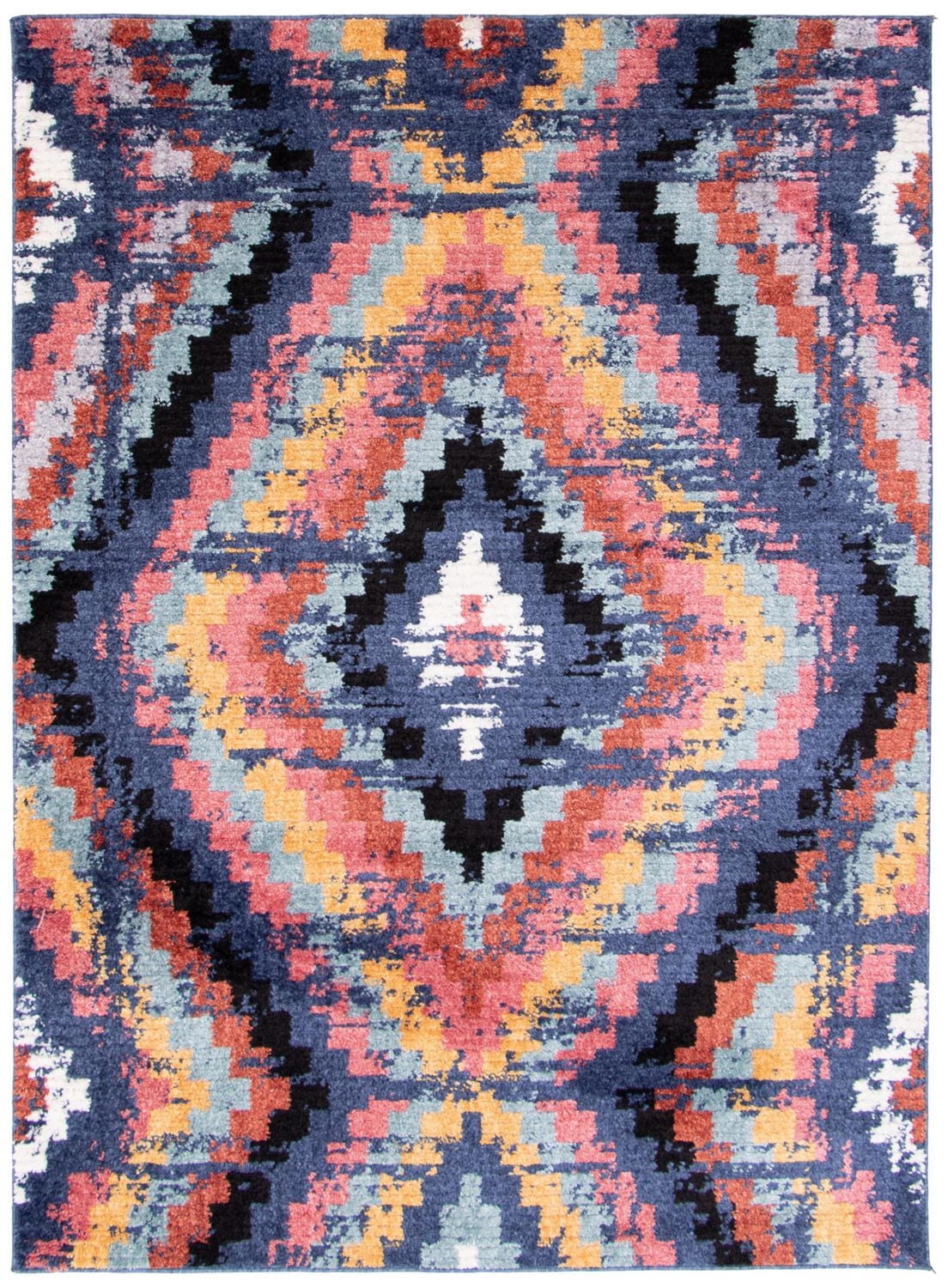 ECARPET Boho Chic Indoor Area Rug, Fluffy Carpet for Bedroom Morocco Casa Collection