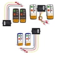 thumbnail image 4 of relayinert ABS Universal Electric Winch Switch Controller Wireless Remote Control For Off-Road ATV Trailer Boat 12V 24VWinch Remote Wireless Remote Control White, 4 of 6