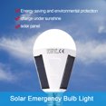 thumbnail image 4 of Ccdes Solar Panel LED Light Bulb Portable Waterproof Indoor/Outdoor Hiking Camping Emergency Lamp, Emergency Light Bulb, Solar Panel LED Bulb, 4 of 5