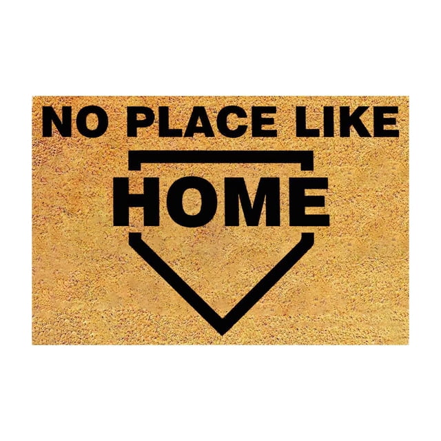 TIELUTT Front Door Game Welcome Mat Farmhouse Front Door Decorative Baseball Welcome Mat Front Door Fussy Blanket Netted Throw Blanket Blanket for Sofa Living Room Area Rug Living Room 6x9 Carpet