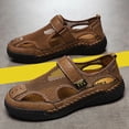 thumbnail image 2 of Men's Sandals Summer Mens Cork Sandals Mens Sandals1 Breathable Versatile Trend Outdoor Locker Iii Men's Slide Sandals Mens Beach Sandals Handmade Large Beach Shoes Mens Slides And Sandals, 2 of 7