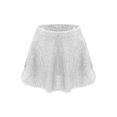thumbnail image 1 of Hansber Jupe à Sequins pour Filles, Jupe de Danse Moderne Jazz Hip Hop Ballet Argent 6, 1 of 5