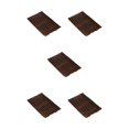 thumbnail image 2 of Youkk Polyester Chenille Bath Mat - Strong Water Absorption Exquisite Crafted Soft Texture No Shedding Coffee 40cm*60cm 5Set, 2 of 6