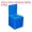 Blue, variant on Unique Bargains Ballot Box 6"x6"x6" Raffle Box with Removable Header Board Suggestion Box Cardboard Box Blue 2Pack