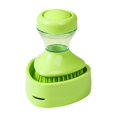 thumbnail image 2 of FHBVT Soap Dispensing Dish Brush Set with Drainage Base One-Click Soap Release Non-Scratch Nylon Bristles Comfort Grip for Pots Pans Sinks Kitchen Cleaning Easy to Store Home Culinary Tool, 2 of 7