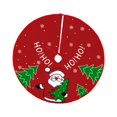 thumbnail image 1 of Jupe de Noël, Tablier de Base de Noël, Tapis de Noël Rustique Réutilisable Classique pour Santa Claus 90cm, 1 of 9