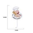 thumbnail image 2 of Resin 3D Italy Chef Adhesive Decorative Hooks Wall Mount CartoonTowel Storage Hook for Home Kitchen Restaurant-#5, 2 of 3