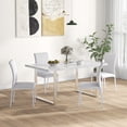 thumbnail image 2 of HOMCOM Ensemble de 4 Chaises de Salle à Manger, Chaises d'Appoint Rembourrées en Similicuir, 2 of 10