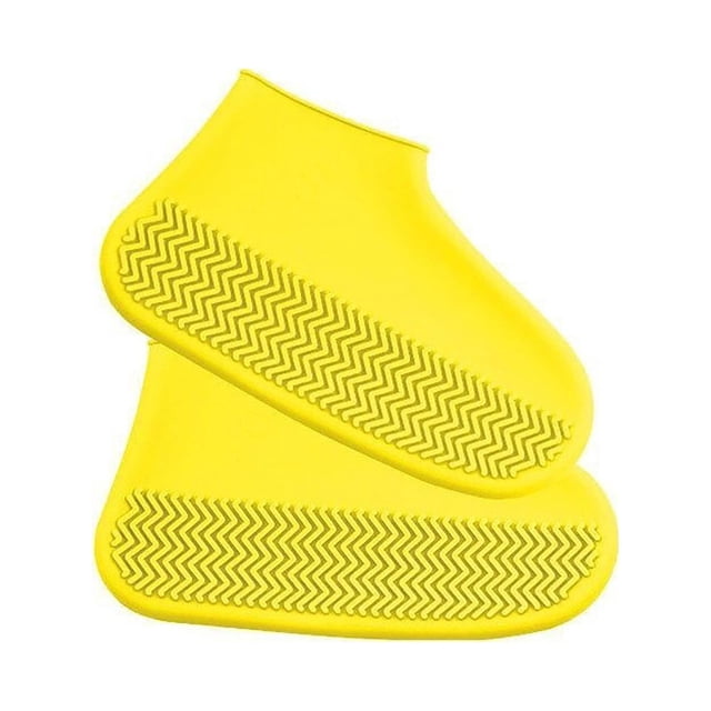Offres jusqu'à 70 % de Rabais Couvre-Chaussures Réutilisable Antidérapant Couvre-Chaussures de Pluie en Caoutchouc Unisexe Protège-Chaussures Extérieur