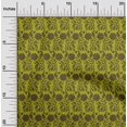 thumbnail image 1 of oneOone Viscose Jersey Fabric Leaves & Floral Block Decor Fabric Printed BTY 60 Inch Wide, 1 of 4