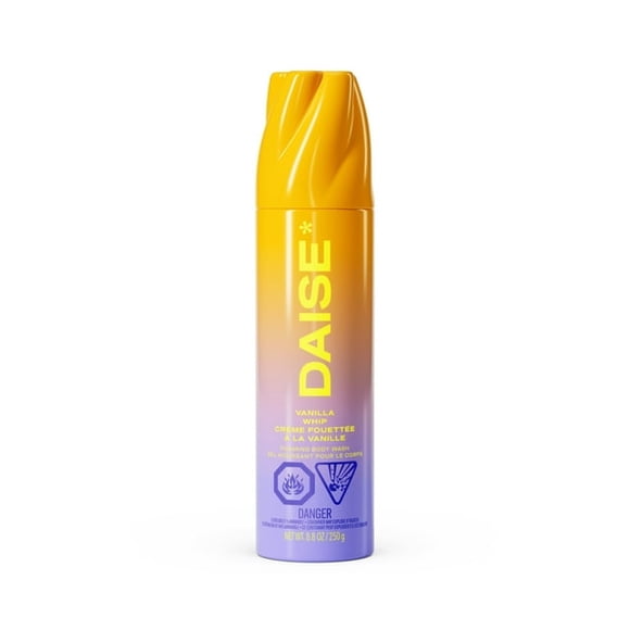DAISE Foaming Body Wash in Vanilla Whip, Ultra Hydrating for Skin, 8.8 oz/250 g, body wash, body cleanser
