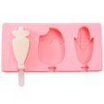 thumbnail image 1 of Coofit Kitchen Popsicle Mold Silicone DIY Ice Pop Maker Ice Cream Mold with Lid & Stick, 1 of 10